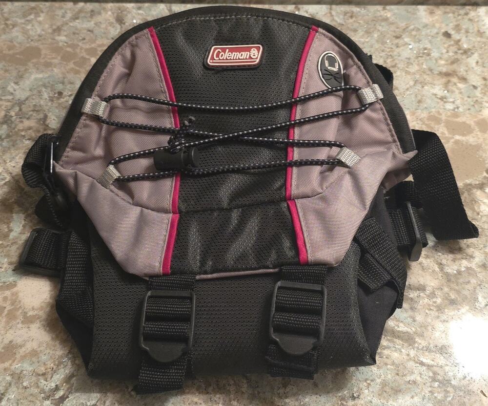 Coleman Hydrotech Adjustable Bottle Holder Waist Pack Fanny Pack Hiking EUC